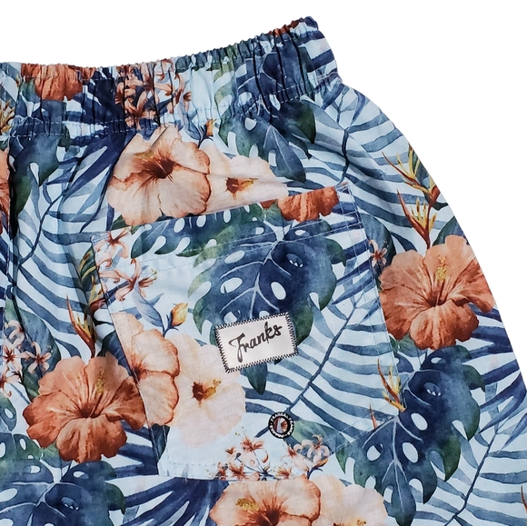 Franks Australia Mens Maui Sky SSB331 Swim Trunks Size Large NWT - Picture 4 of 6